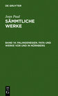 Buchcover Jean Paul: Jean Paul’s Sämmtliche Werke / Palingenesien. Fata und Werke vor und in Nürnberg