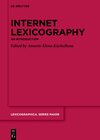 Buchcover Internet Lexicography