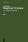Buchcover Jacob Steiner: Gesammelte Werke / Jacob Steiner: Gesammelte Werke. Band 2