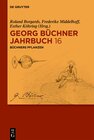 Buchcover Georg Büchner Jahrbuch / Büchners Pflanzen