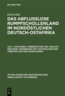 Buchcover Erich Obst: Das abflußlose Rumpfschollenland im nordöstlichen Deutsch-Ostafrika / Aufgaben, Vorbereitung und Verlauf der
