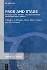 Buchcover Page and Stage