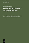 Buchcover Hans Lietzmann: Geschichte der alten Kirche / Die Zeit der Kirchenväter