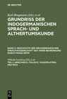 Buchcover Die Erforschung der indogermanischen Sprachen / Griechisch, Italisch, Vulgärlatein, Keltisch