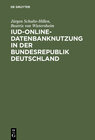 Buchcover IuD-online-Datenbanknutzung in der Bundesrepublik Deutschland