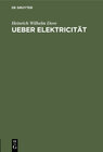 Buchcover Ueber Elektricität