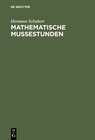 Buchcover Mathematische Mußestunden