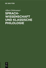 Buchcover Sprachwissenschaft und Klassische Philologie