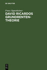 Buchcover David Ricardos Grundrententheorie