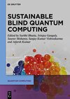 Buchcover Sustainable Blind Quantum Computing