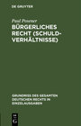 Buchcover Bürgerliches Recht (Schuldverhältnisse)