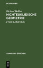 Buchcover Nichteuklidische Geometrie