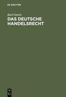 Buchcover Das deutsche Handelsrecht