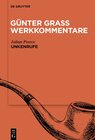 Buchcover Günter Grass Werkkommentare / »Unkenrufe«