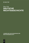 Buchcover Deutsche Rechtsgeschichte