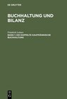 Buchcover Buchhaltung und Bilanz / Die doppelte kaufmännische Buchhaltung