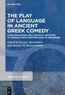 Buchcover The Play of Language in Ancient Greek Comedy