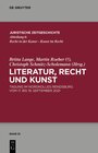 Buchcover Literatur, Recht und Kunst