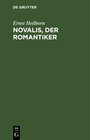 Buchcover Novalis, der Romantiker