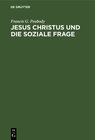 Buchcover Jesus Christus und die soziale Frage