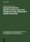 Buchcover Radium-reiche Erdölsolen und das Problem der Herkunft ihres Radiums