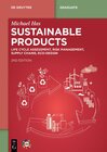 Buchcover Sustainable Products