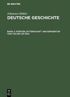 Buchcover Johannes Bühler: Deutsche Geschichte / Fürsten, Ritterschaft und Bürgertum von 1100 bis um 1500