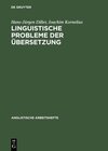 Buchcover Linguistische Probleme der Übersetzung