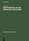 Buchcover Einführung in die Sprache Chaucers