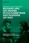 Buchcover Richard und Ida Dehmel im Kulturbetrieb der Moderne um 1900