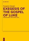 Buchcover Exegesis of the Gospel of Luke