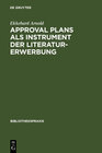 Buchcover Approval plans als Instrument der Literaturerwerbung