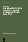 Buchcover Die Tradition Ben Jonsons in der Restaurationskomödie