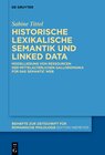 Buchcover Historische lexikalische Semantik und Linked Data