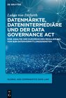 Buchcover Datenmärkte, Datenintermediäre und der Data Governance Act