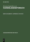 Buchcover Handelsgesetzbuch / Lieferung 2: §§ 128–134