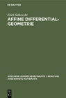 Buchcover Affine Differentialgeometrie
