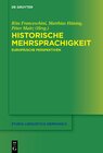 Buchcover Historische Mehrsprachigkeit
