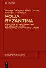 Buchcover Folia Byzantina