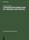 Buchcover Lernerwörterbücher in Theorie und Praxis