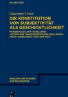 Buchcover Die Konstitution von Subjektivität als Geschichtlichkeit