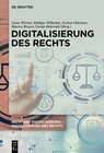 Buchcover Recht der Digitalisierung - Digitalisierung des Rechts / Digitalisierung des Rechts