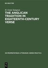 Buchcover The Anglican tradition in eighteenth-century verse