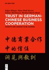 Buchcover Trust in German-Chinese Business Cooperation