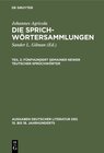 Buchcover Fünfhundert gemainer newer teutscher Sprüchwörter