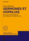 Buchcover Pseudo-Makarios, Sermones et Homiliae