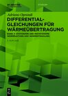 Buchcover Differentialgleichungen für Wärmeübertragung