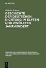 Buchcover Geschichte der deutschen Dichtung im elften und zwölften Jahrhundert