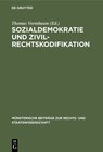 Buchcover Sozialdemokratie und Zivilrechtskodifikation