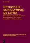 Buchcover Methodius von Olympus: De lepra